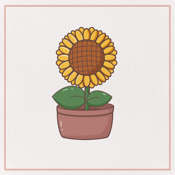 How to Draw a Sunflower Feature