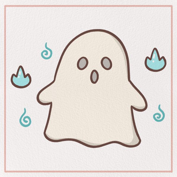 How to Draw a Halloween Ghost Feature