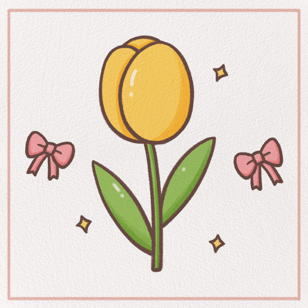 How to Draw a Tulip Feature