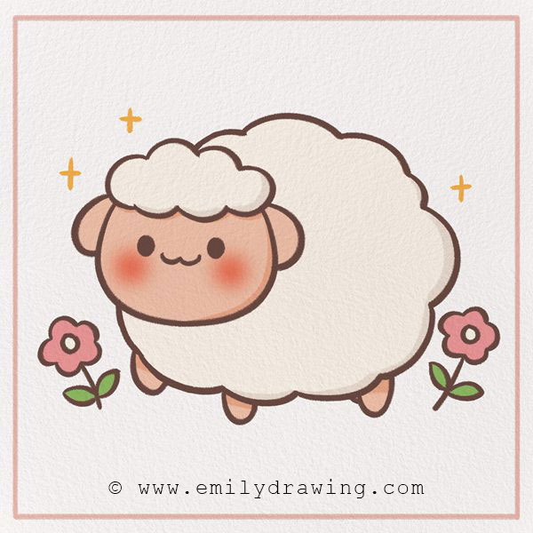 Preview of sheep drawing