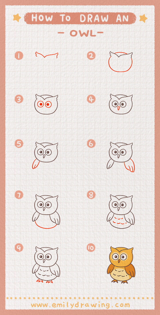 Preview of step by step owl tutorial 