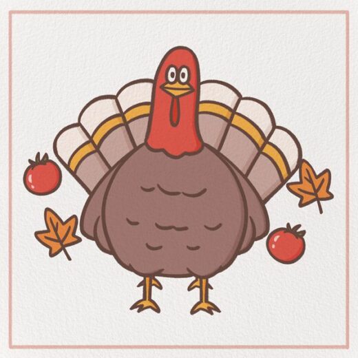 How to Draw a turkey Feature