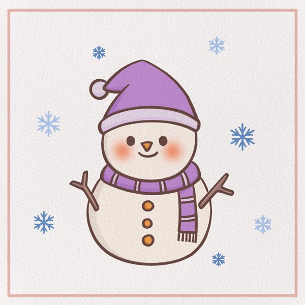 How to Draw a snowman Feature