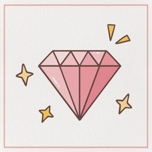 How to Draw a Diamond Feature