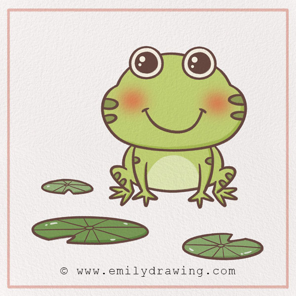 Preview of Frog drawing