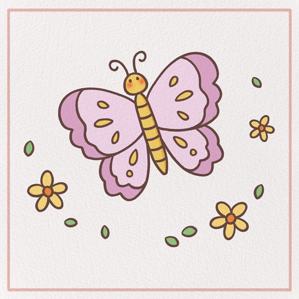 How to Draw a Butterfly Feature