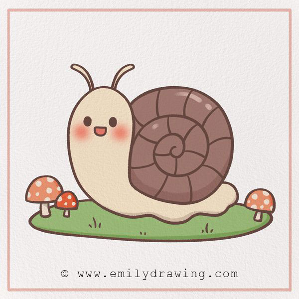 Preview of Snail drawing