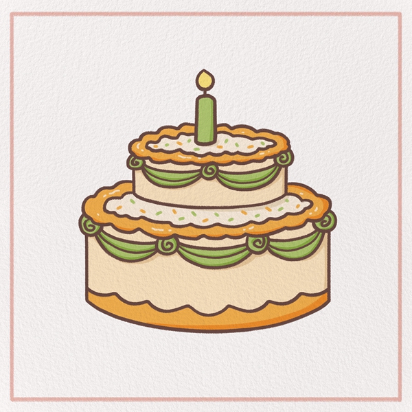 How to Draw a Birthday Cake Feature