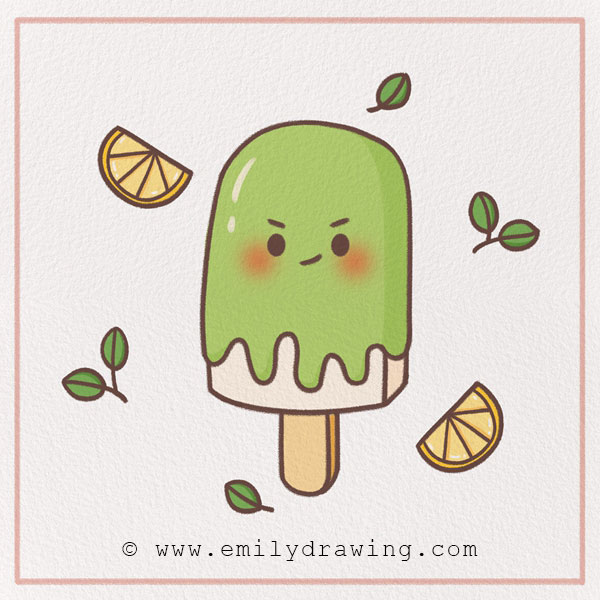 Preview of Popsicle drawing