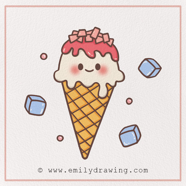 Preview of Ice Cream Cone drawing