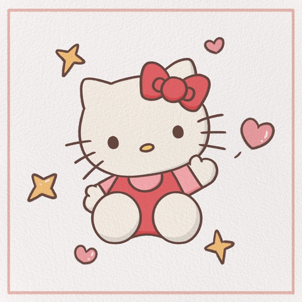 How to Draw a Hello Kitty Feature