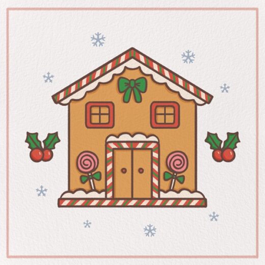 How to Draw a Gingerbread House Feature