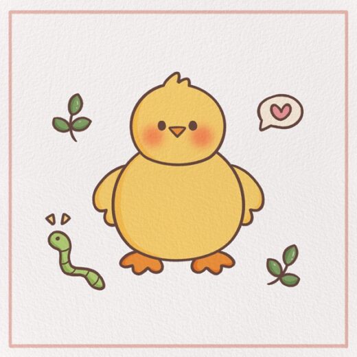 How to Draw a Baby Chick Feature