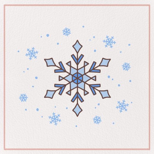 How to Draw a Snowflake Feature