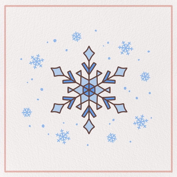 How to Draw a Snowflake Feature