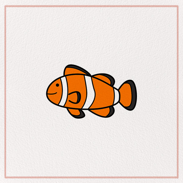 How to Draw a Clownfish Feature