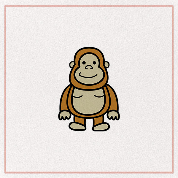 How to Draw an Orangutan Feature