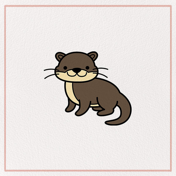 How to Draw an Otter Feature