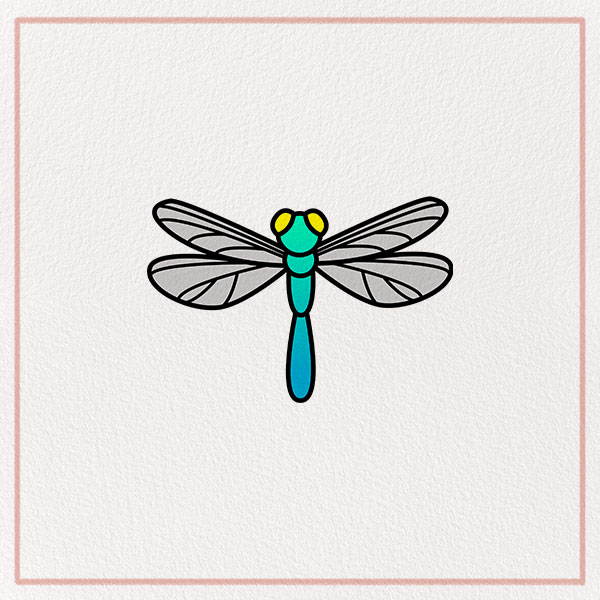 How to Draw a Dragonfly Feature