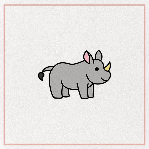 How to Draw a Rhino Feature